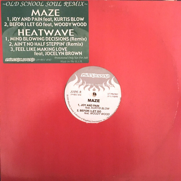 その他 12 Maze Featuring Frankie Beverly, Heatwave 19REC836 Phoenix Sound US Vinyl /00250