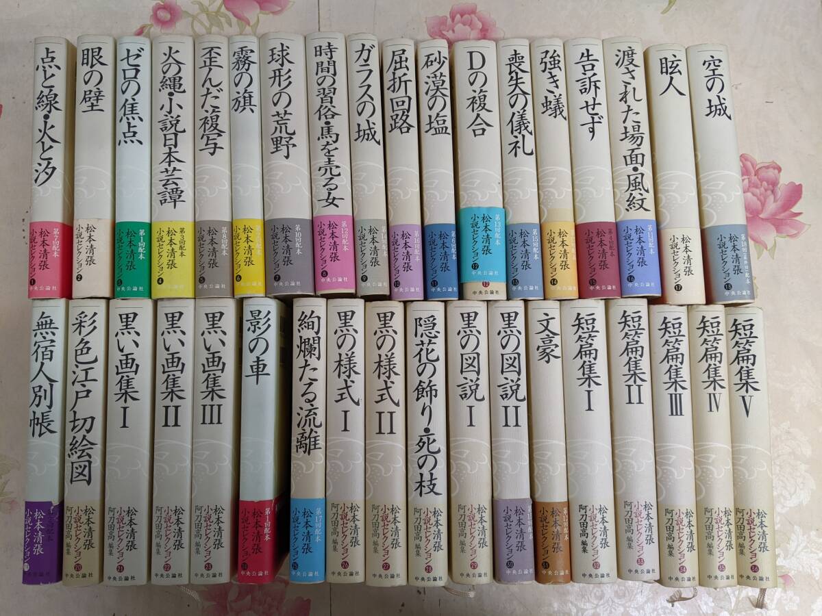 19◎○/松本清張小説セレクション 全36巻揃い/阿刀田高 編/1994- 19◎○/松本清張小説セレクション 全36巻揃い/阿刀田高 編/1994-