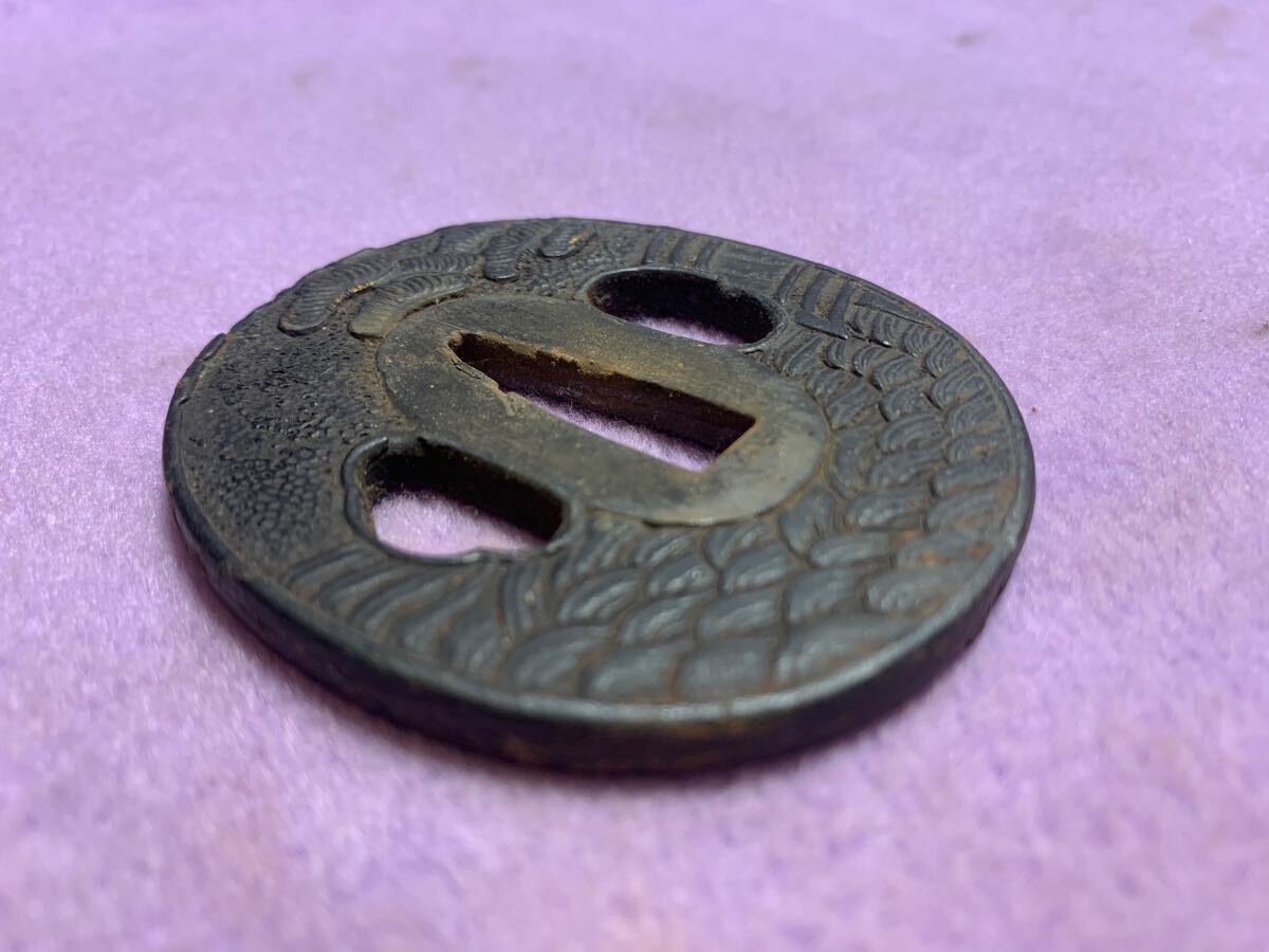 古い刀の鍔と柄です その6