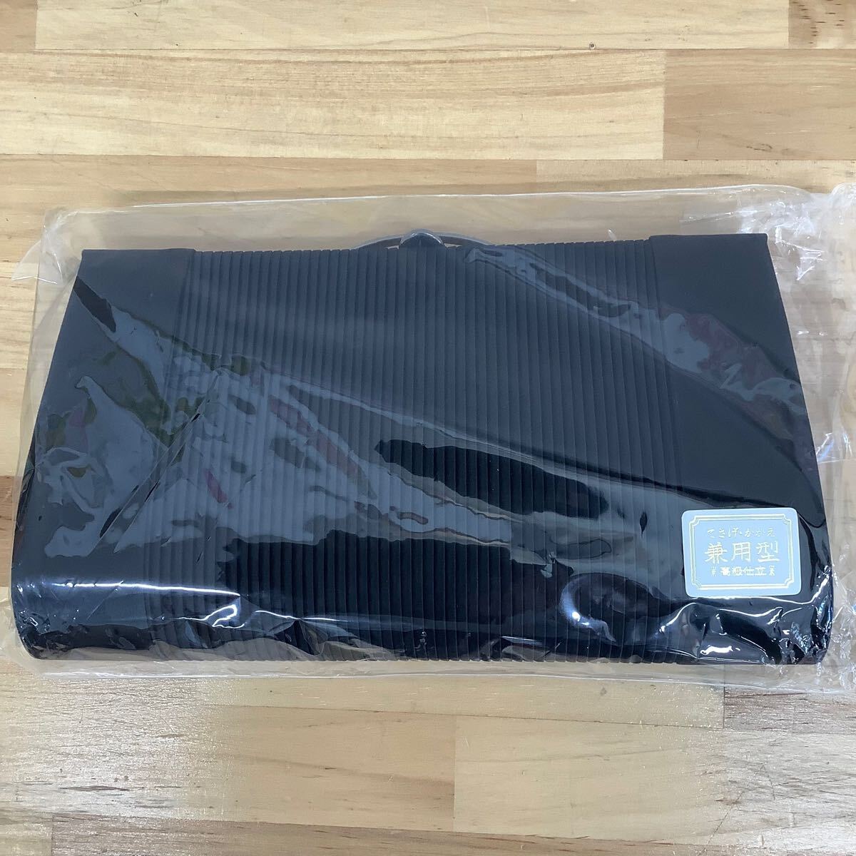 【新品】ブラック フォーマル クラッチバッグ セカンドバッグ チェーン付き 冠婚葬祭　管理番号SA835
