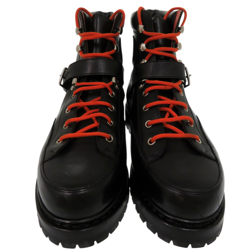 美品 エルメス ハイキング HIKING マウンテンブーツ サイズ39 132251ZH ブーツ レザー ブラック 0430 HERMES