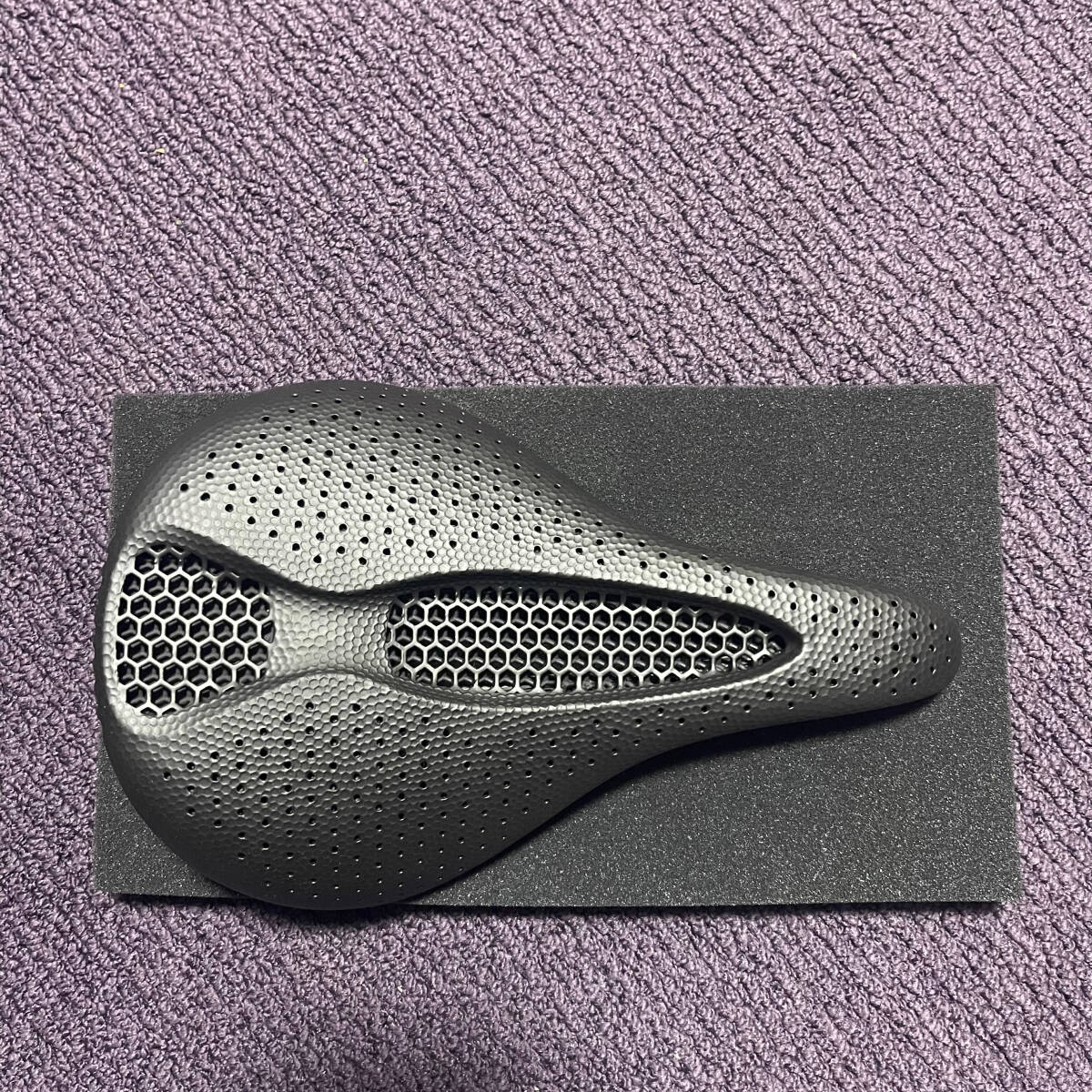 【実測180g!】BUCKLOS 3Dプリント サドル 7x9mmレール 240x155mm power ロングライド