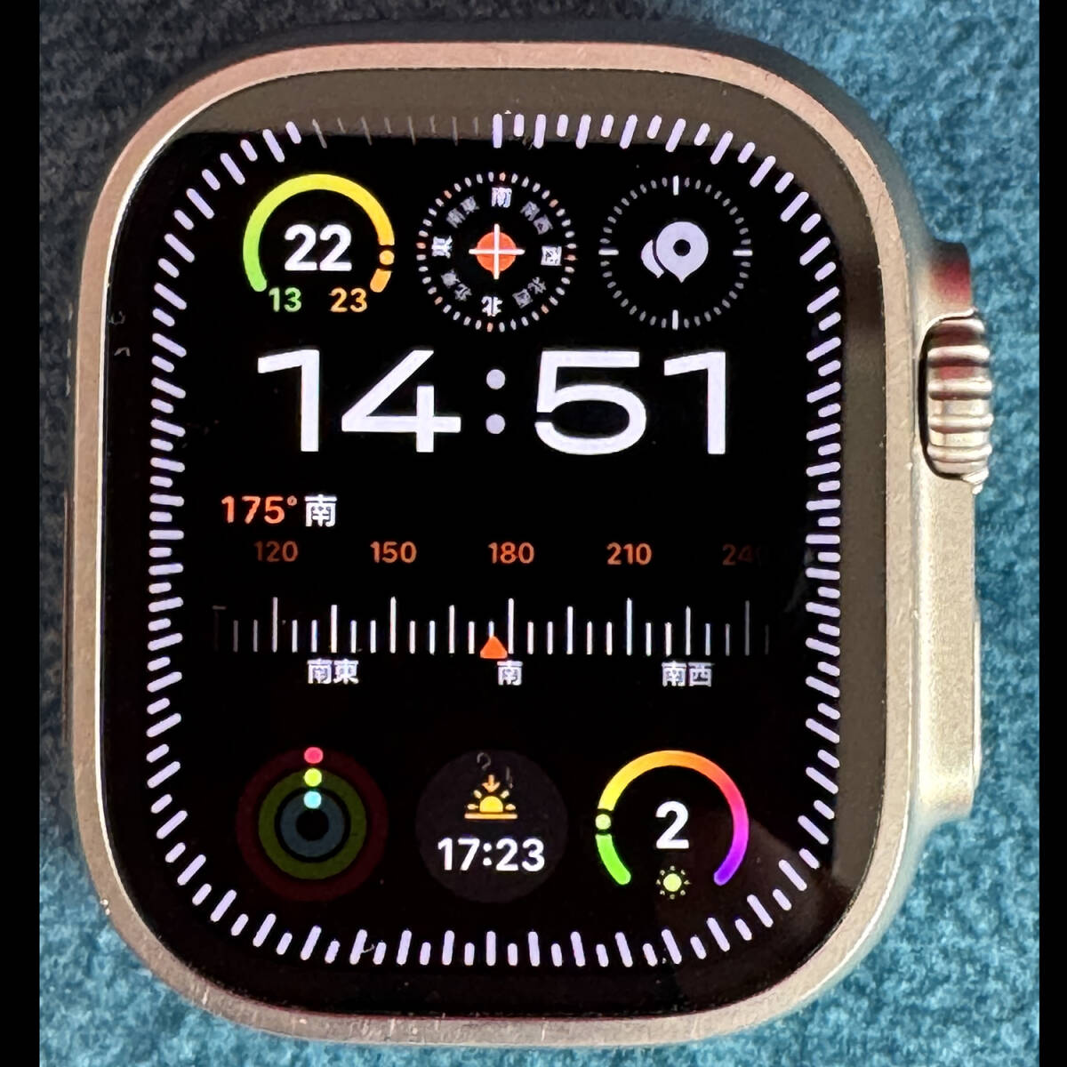 Apple Watch UltraGPS Cellular модель 49mm кейс титан 