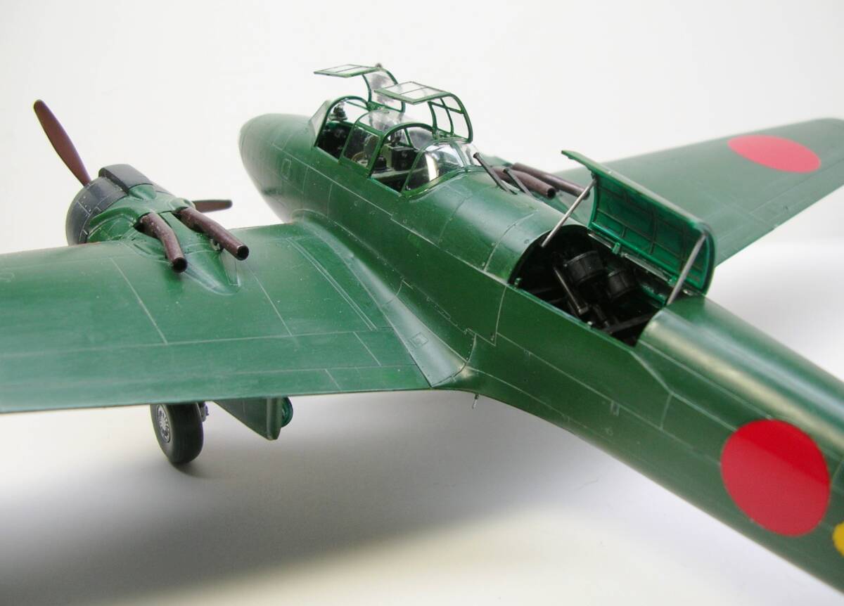 日本海軍 中島 夜間戦闘機 月光11型甲 J1N1-Sa 1/48 塗装済み