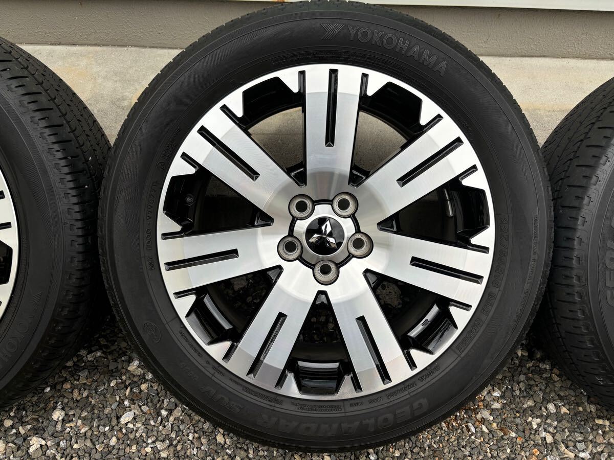 デリカ純正タイヤ 225/55R184本 - 家具 デリカ純正タイヤ 225/55R184本 - 家具