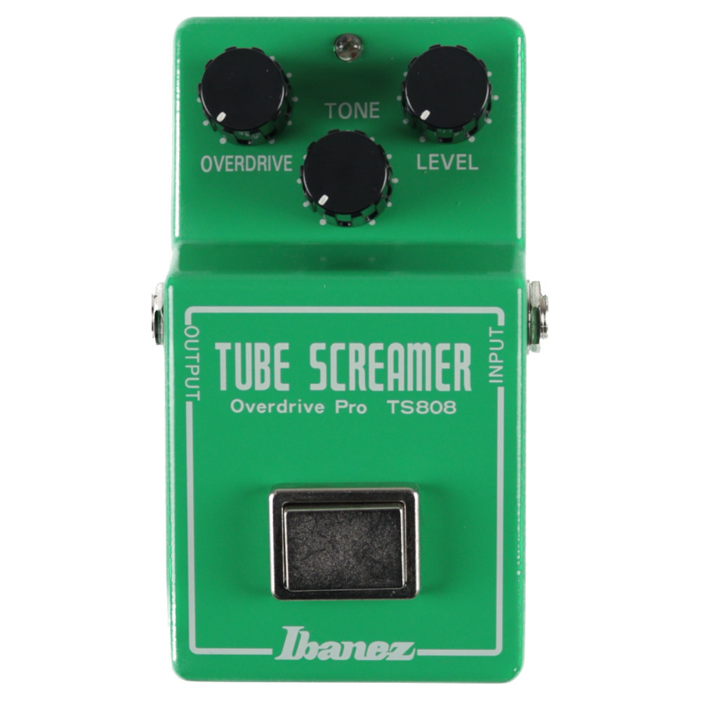 [ used ] tube s creamer Ibanez IBANEZ TS808 TUBE SCREAMER overdrive guitar effector 