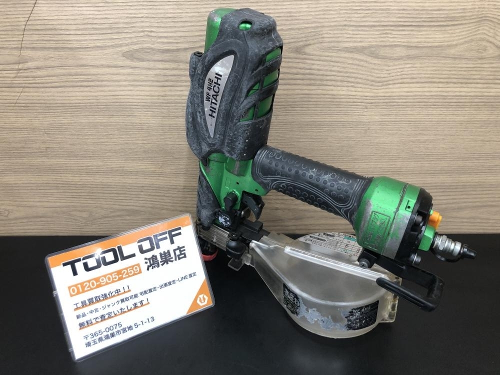 016■おすすめ商品■日立工機 高圧エアネジ打ち機 WF4H2