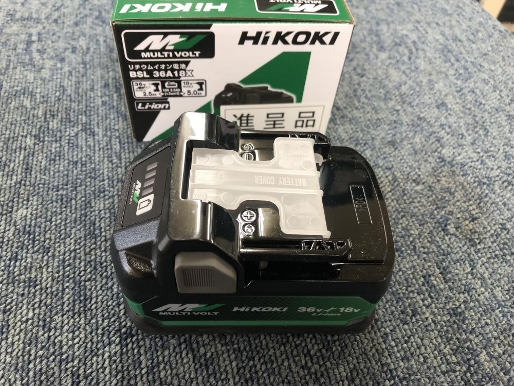 005▽未使用品▽HiKOKI バッテリー BSL36A18X