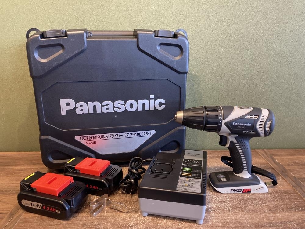 021■おすすめ商品■Panasonic　パナソニック 充電式振動ドリル&ドライバ EZ7940LS2S