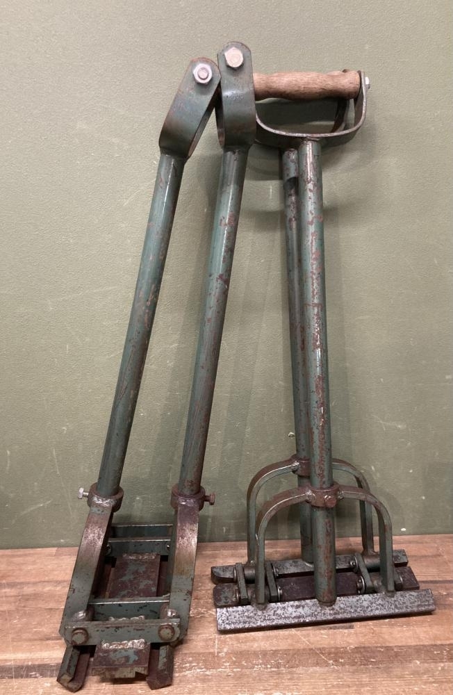 020♪ジャンク品・即決価格♪不明 はぜ締め器 不明 2個セット 020♪ジャンク品・即決価格♪不明 はぜ締め器 不明 2個セット