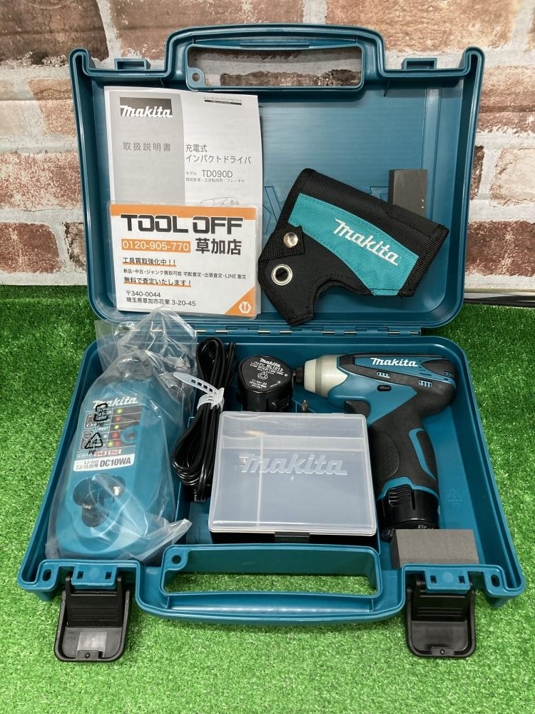 006□未使用品・即決価格□マキタ 充電式インパクトドライバ TD090DWXW