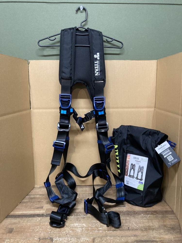 020♪未使用品・即決価格♪TITAN フルハーネス本体のみ PAHN-10A-BL-L