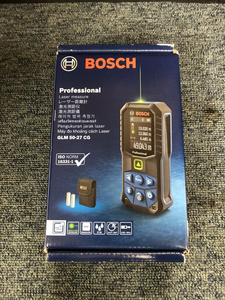 005▽未使用品▽BOSCH レーザー距離計 GLM50-27CG