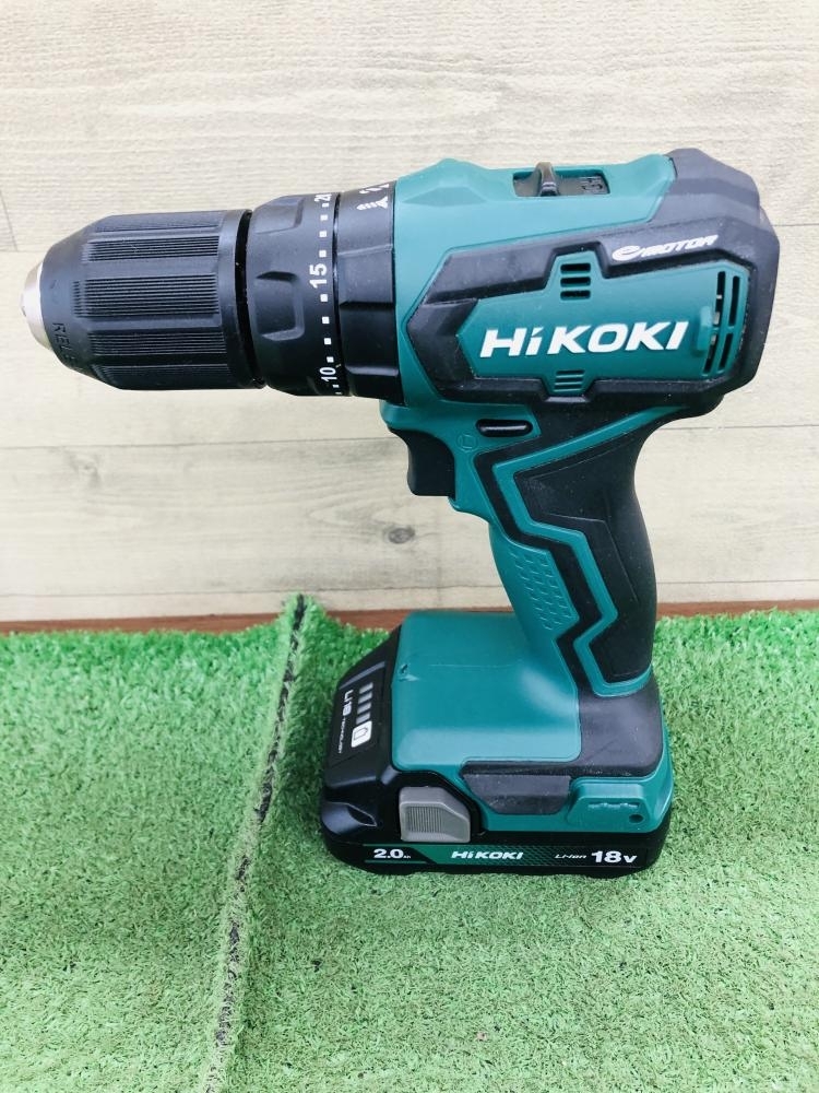 016■おすすめ商品■HiKOKI コードレス振動ドライバドリル DV18DD バッテリ1個付き