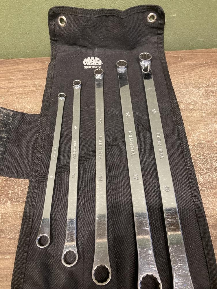 021□おすすめ商品□MACTOOLS ストレートメガネレンチ5本セット 021□おすすめ商品□MACTOOLS ストレートメガネレンチ5本セット