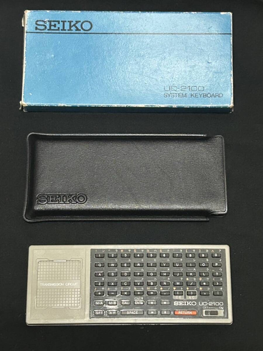 【超希少‼️】セイコー SEIKO UC-2000 キーボード UC-2100 超希少‼️】セイコー SEIKO UC-2000 キーボード UC-2100 SEIKO