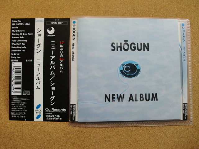 ＊【CD】SHOGUN／ニューアルバム（SRCL4167）（日本盤）