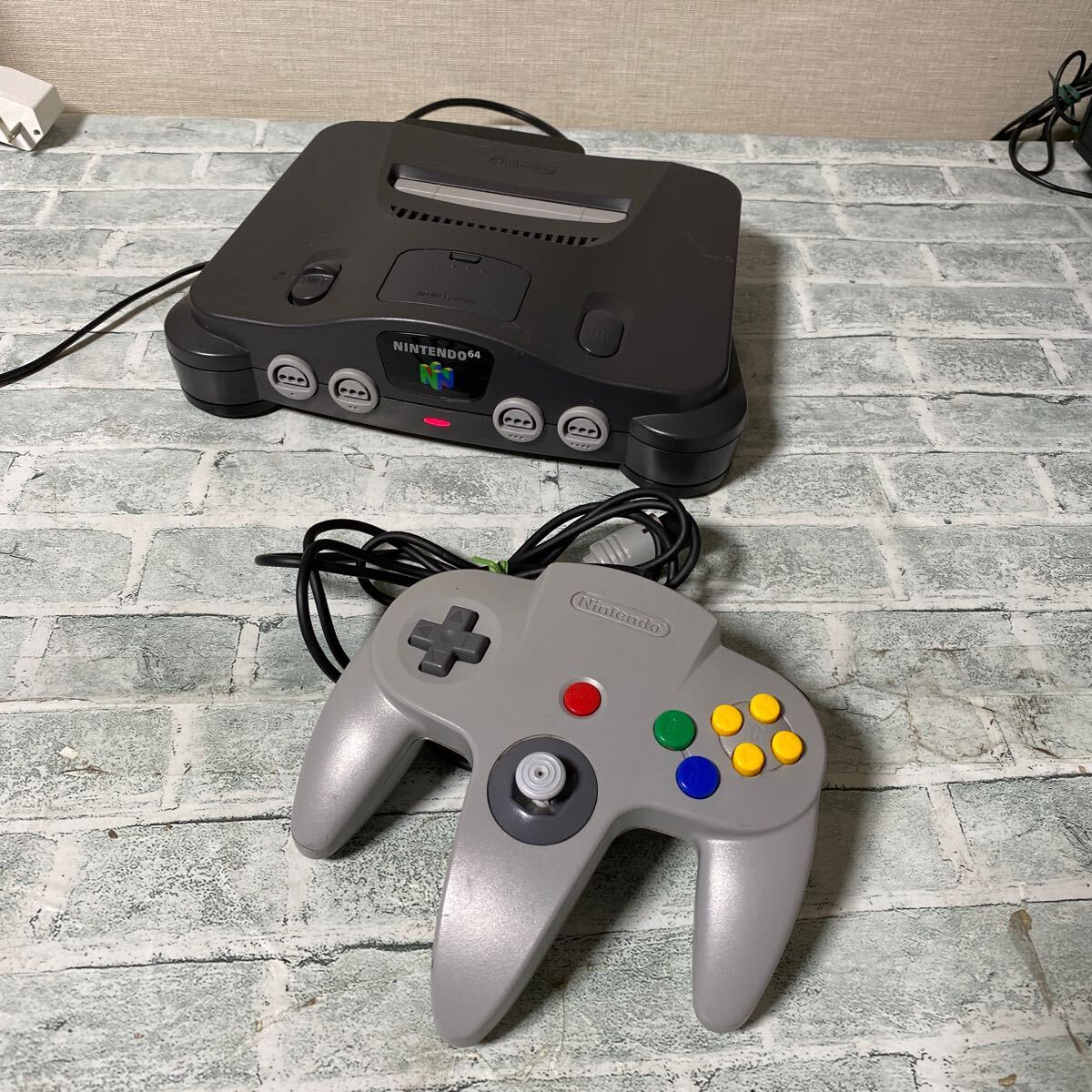 （21）NINTENDO64 ニンテンドウ64 NUS-001 NUS-005（JPN） 任天堂 通電確認(rèn)のみ 