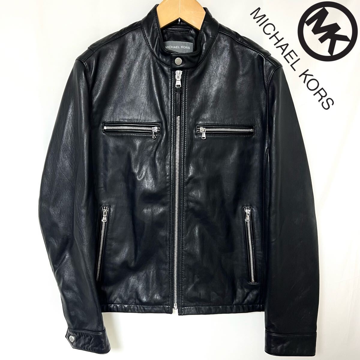 MICHAEL KORS マイケルコース HERMAN KEY シングル ライダース MICHAEL KORS マイケルコース HERMAN KEY シングル ライダース