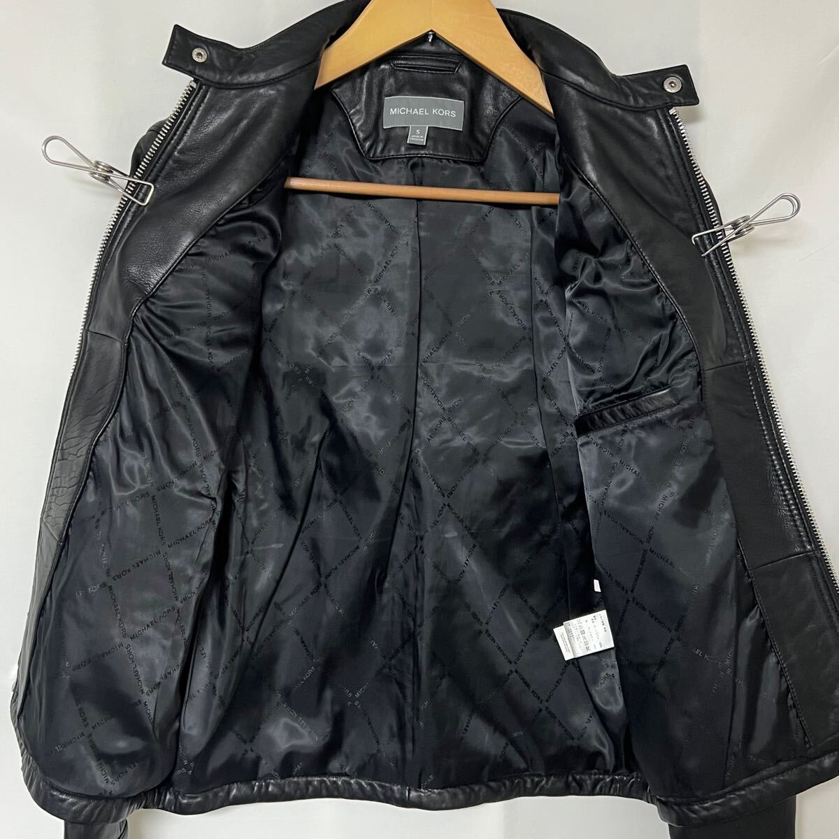MICHAEL KORS マイケルコース HERMAN KEY シングル ライダース MICHAEL KORS マイケルコース HERMAN KEY シングル ライダース