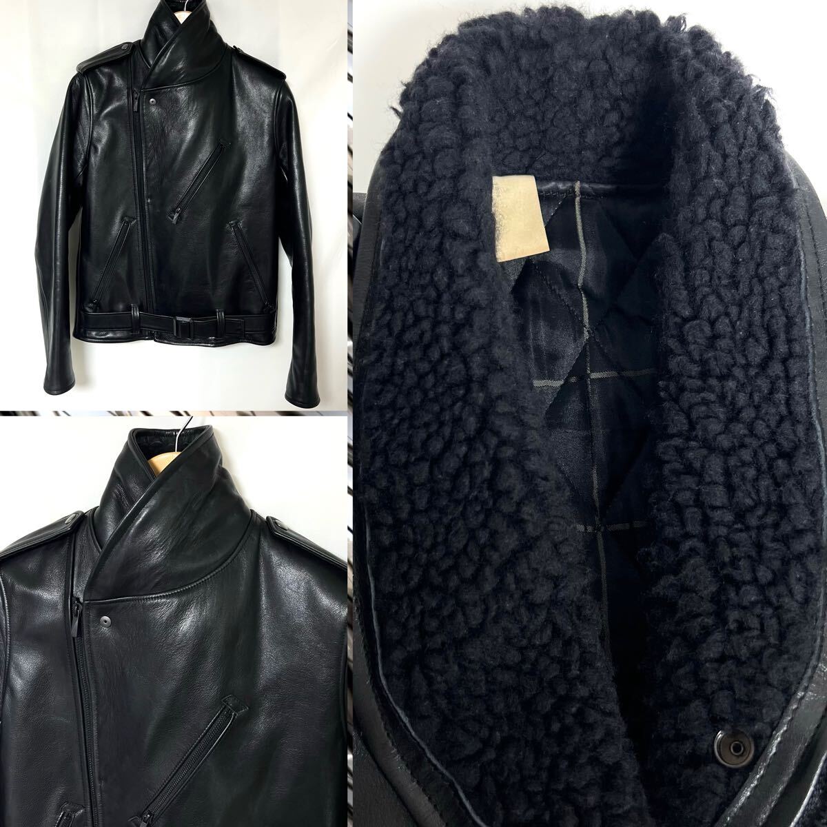 楽天市場】【中古】wa◇128 N.HOOLYWOOD エヌハリウッド レザー