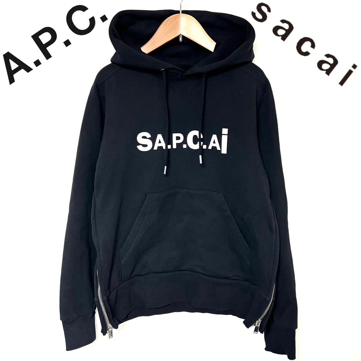 Sacai A P C サカイ アーペーセー コラボ TAIYO HOODIE タイヨー Sacai A P C サカイ アーペーセー コラボ TAIYO HOODIE タイヨー