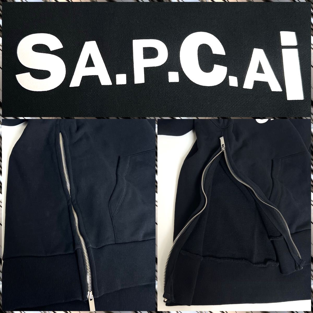 Sacai A P C サカイ アーペーセー コラボ TAIYO HOODIE タイヨー Sacai A P C サカイ アーペーセー コラボ TAIYO HOODIE タイヨー