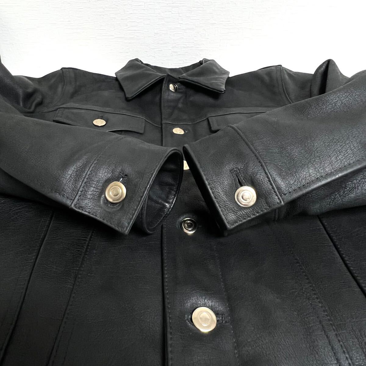 希少 Paul Smith ポールスミス レザー ダウン ジャケット 本革 希少 Paul Smith ポールスミス レザー ダウン ジャケット 本革