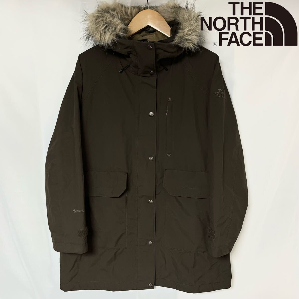 THE NORTH FACE ザ ノース フェイス GTX Serow Magne Triclimate Jacket ジャケット コート レディース スレートブラウン XL インナー欠品