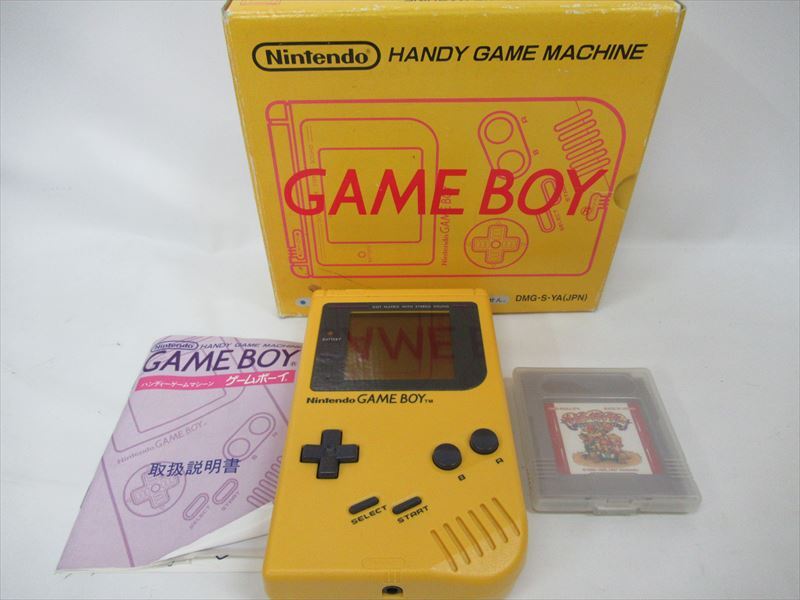 1円☆中古品【任天堂】GAME BOY ゲームボーイ イエロー 本体 カセット ソフト付き 稼働品 DMG-S-YA レトロ ゲームボーイギャラリー(本体)｜売買されたオークション情報、Yahoo!オークション(旧ヤフオク!)  の商品情報をアーカイブ公開 - オークファン（aucfan.com）