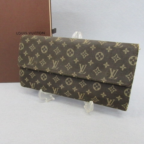 K831*LOUIS VUITTON Louis Vuitton Minya n Ebel porutofoiyu Sara TH1059*A