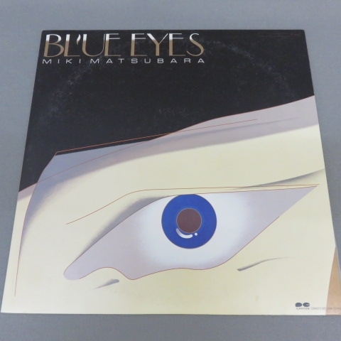 N341★LPレコード　松原みき　BLUE EYES　11/7★A