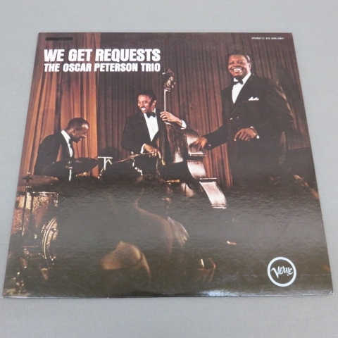 N331★LPレコード　The Oscar Peterson Trio　オスカーピーターソン WE GET REQUESTS　11/7★A