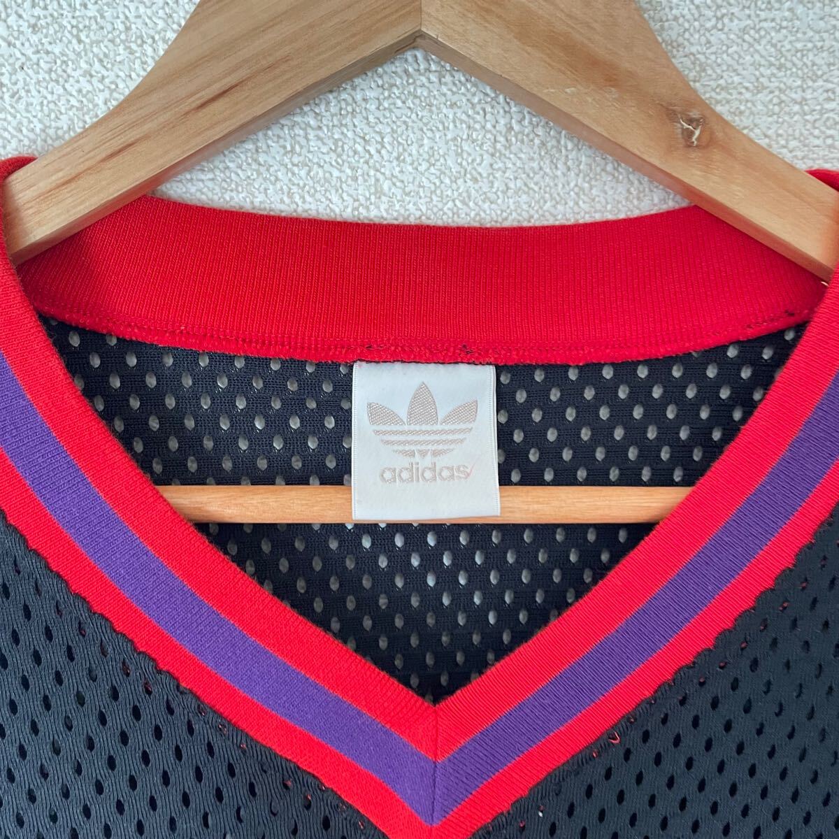 レビュー高評価のおせち贈り物 入手困難 日本製 adidas アディダス デサント ゲームシャツ L アディダス