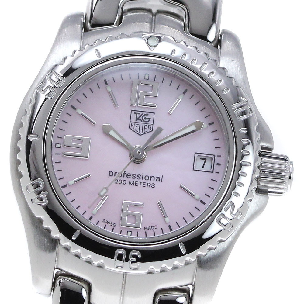 タグホイヤー TAG HEUER WT141F リンク デイト クォーツ レディース 美品 _840538【ev10】