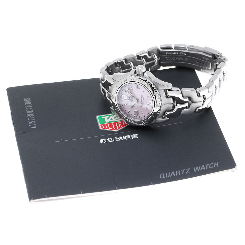 タグホイヤー TAG HEUER WT141F リンク デイト クォーツ レディース 美品 _840538【ev10】