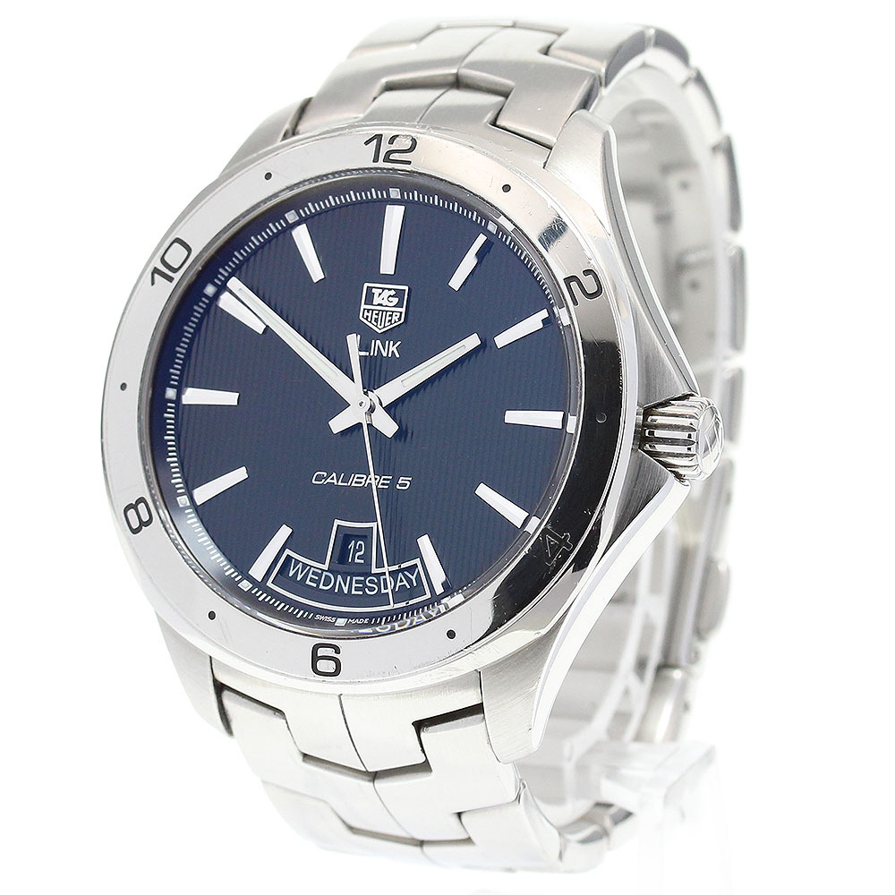 タグホイヤー TAG HEUER WAT2010-0 リンク キャリバー5 デイデイト 自動(dòng)巻き メンズ _847880【ev15】