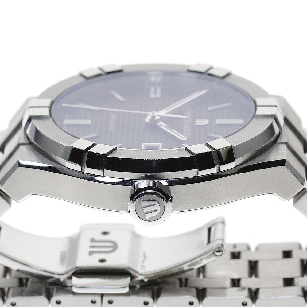 モーリスラクロア MAURICE LACROIX AI6008-SS002-330-1 アイコン オートマティック デイト 自動巻き メンズ 箱?保証書付き_846654【ev10】