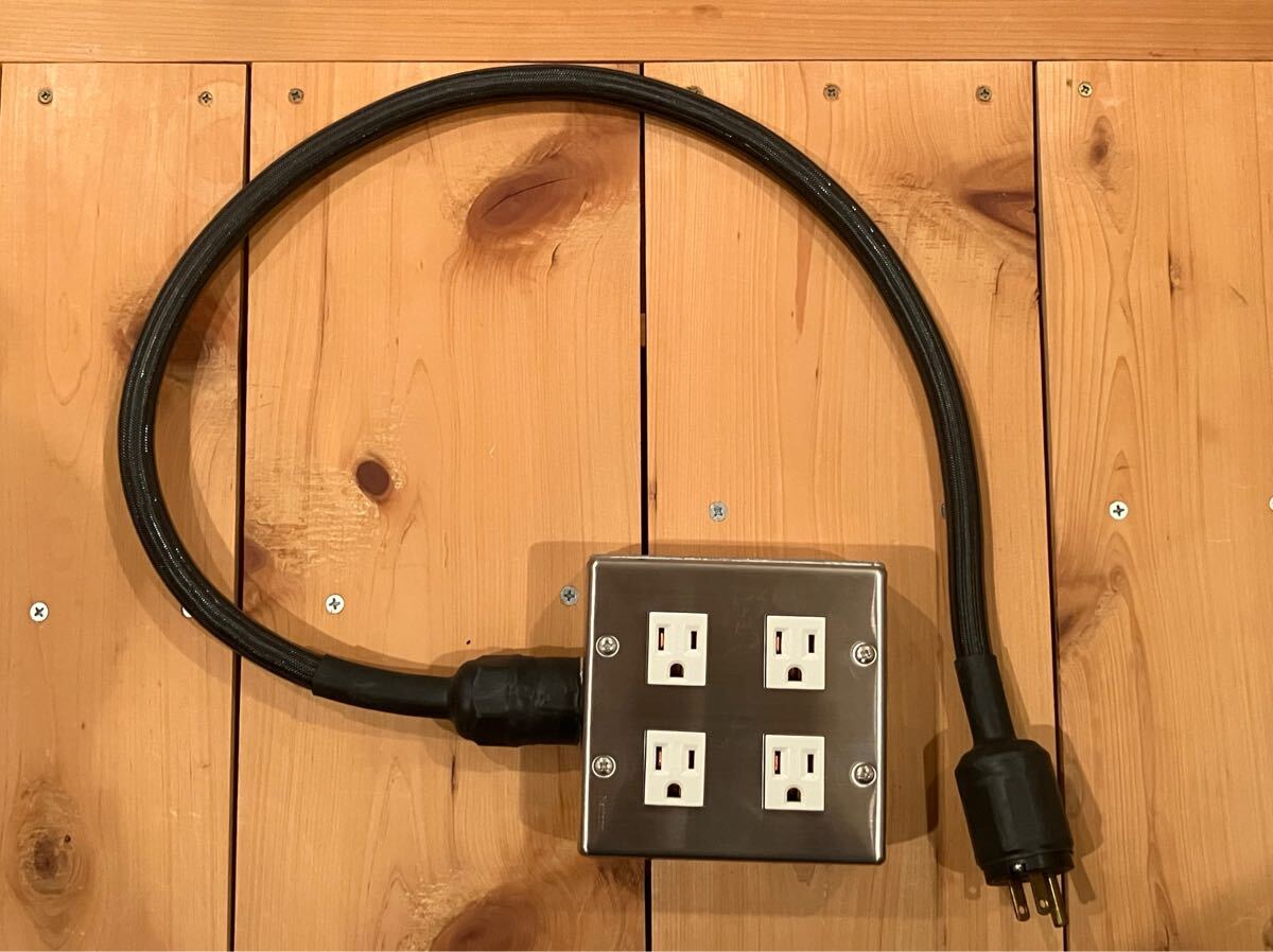 プロケーブル　PROCABLE 重鉄タップ・四個口　1.0m