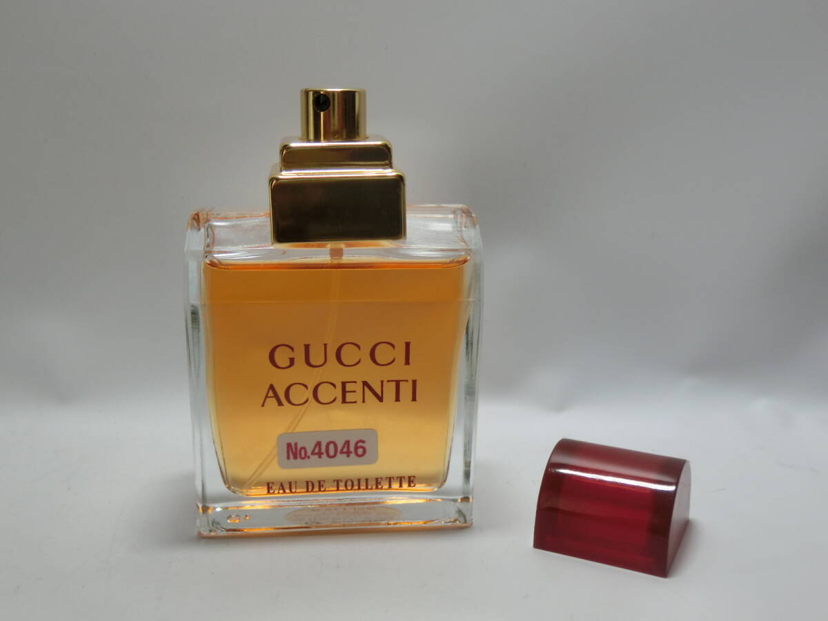 お歳暮 時期 №4046－香水7004】廃盤希少レア香水 ACCENTI 中古品：GUCCI 香水(女性用)