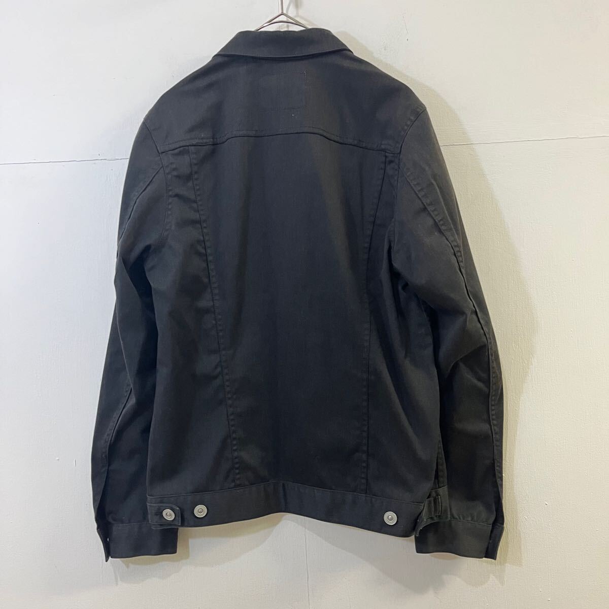 JOHNBULL デニムジャケット ジージャン Gジャン ブラックデニム ストレッチデニム 伸縮性 ブルゾン 黒 ジョンブル【送料一律/同梱可能】O