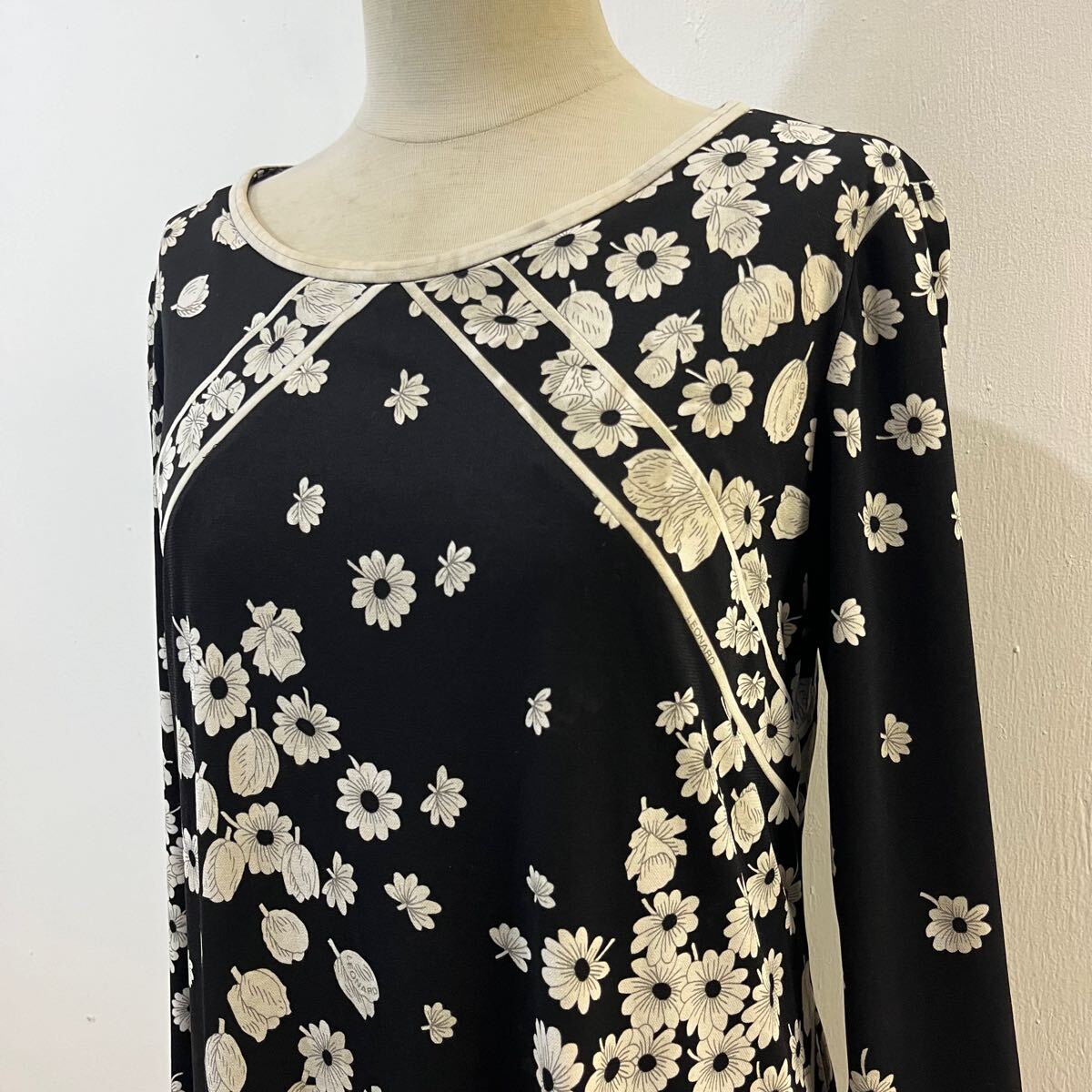 LEONARD ロングワンピース 黒