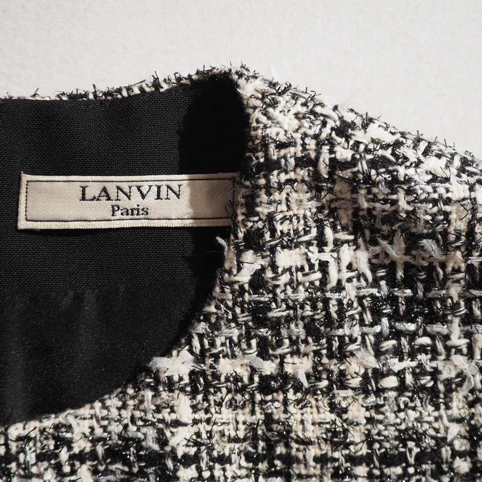 Bibian 比比昂- M3763P ▽LANVIN ランバン▽ ファンシーツイード Bibian 比比昂- M3763P ▽LANVIN ランバン▽ ファンシーツイード