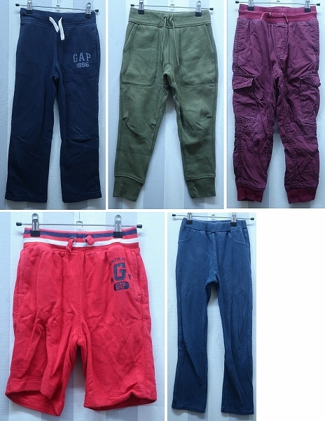 6-5384A/GAP KIDS エドウィン デニムジャケット パーカー パンツ Tシャツ 10點セット ギャップ EDWIN