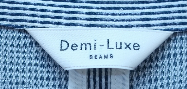 4-3745/Demi Luxe ストライプジャケット デミルクス _画像4