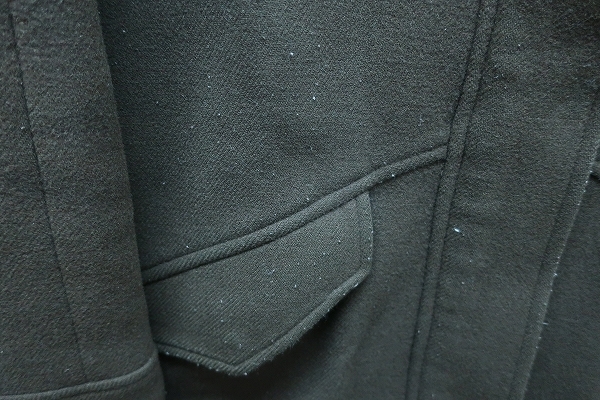 4-3748/HAMILTON LAMBS WOOL ウール混フーデットコート ハミルトンラムズウール