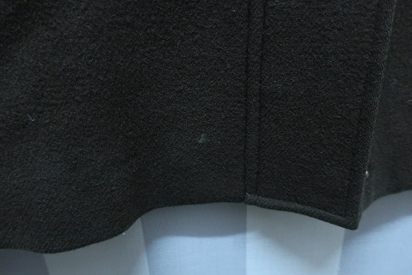 4-3748/HAMILTON LAMBS WOOL ウール混フーデットコート ハミルトンラムズウール