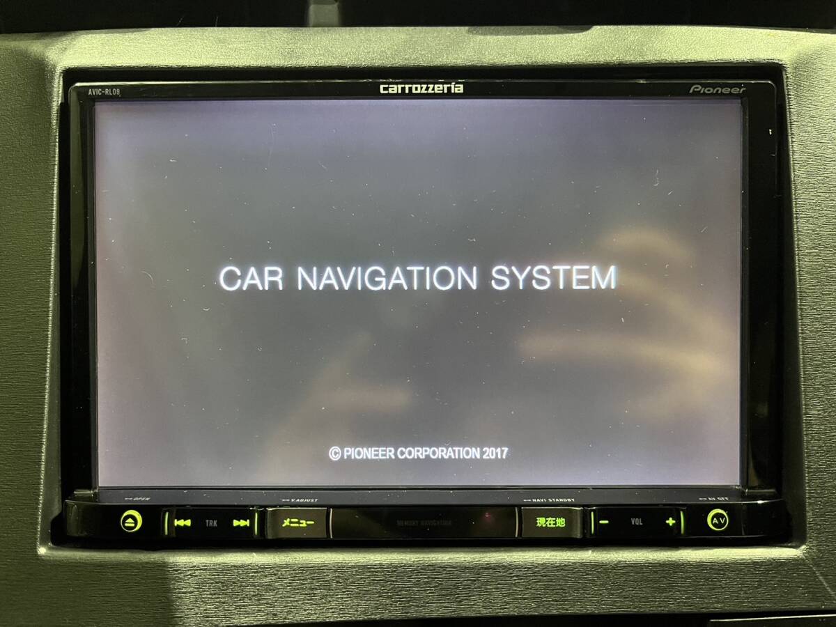 X71* navi Carozzeria AVIC-RL09 CD/DVD/SD/TV( Full seg )/Bluetooth/AM/FM карта данные 2017 год рабочее состояние подтверждено *