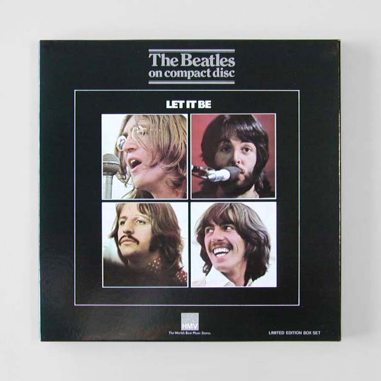 THE BEATLES ◆《 LET IT BE 》英國(guó)制【HMV限定CD BOX】