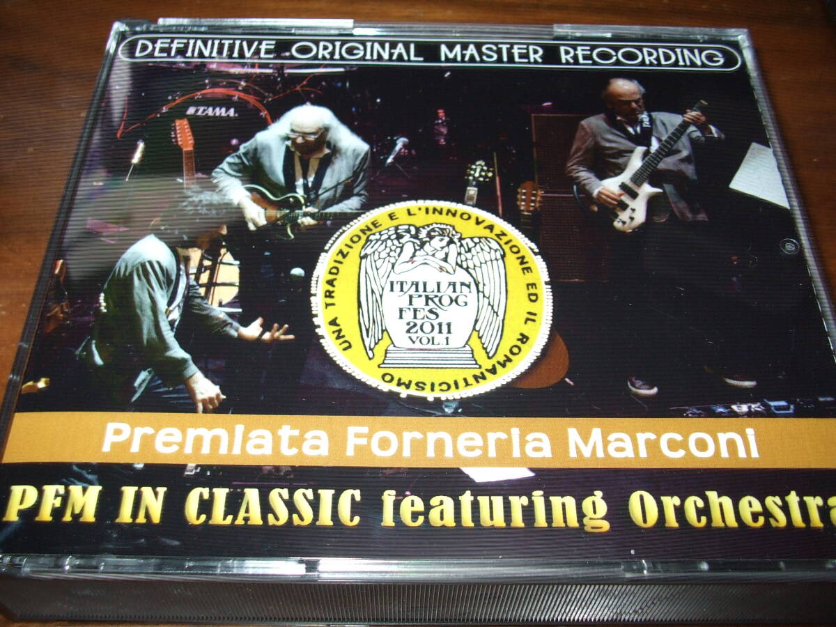 PFM《 Italian Prog Fes 2011 Definitive Original Master 》★ライブ3枚組